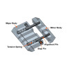Vložný adaptér z 3/8" na Picatinny/Weaver